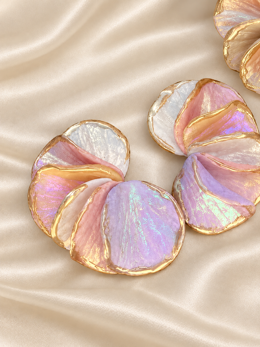 Iridescent Bloom Earrings