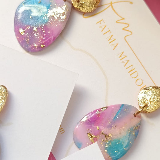 Pink galaxy