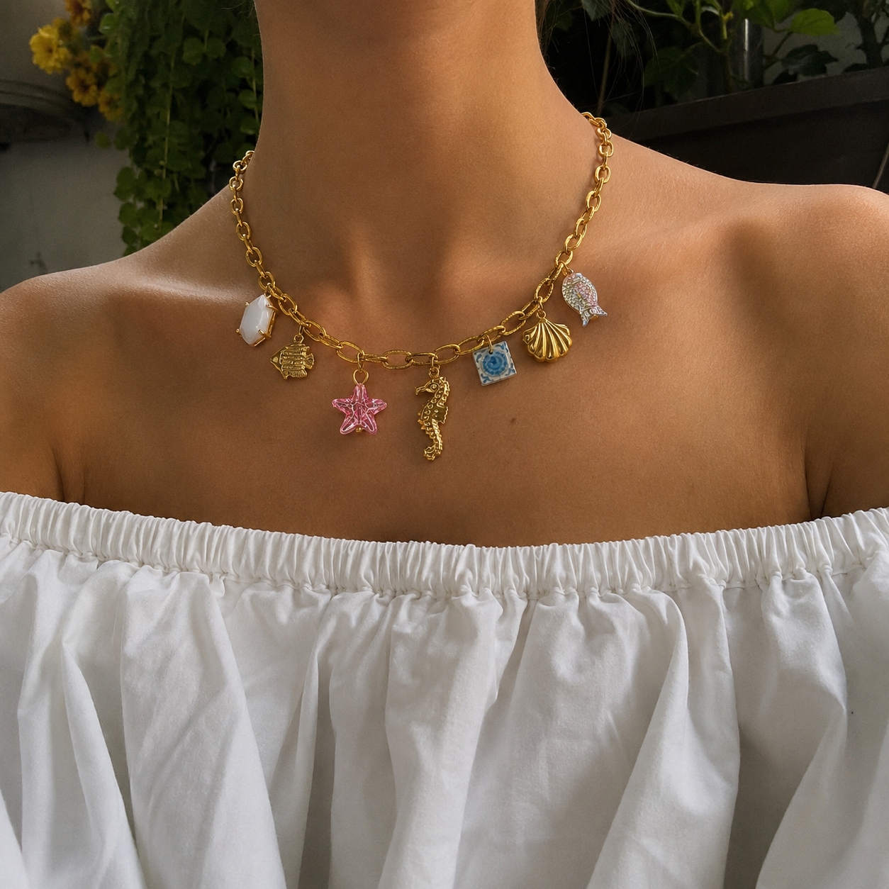 Summer necklaces