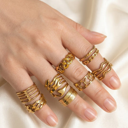 Stainless steel rings