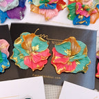 Floral studs