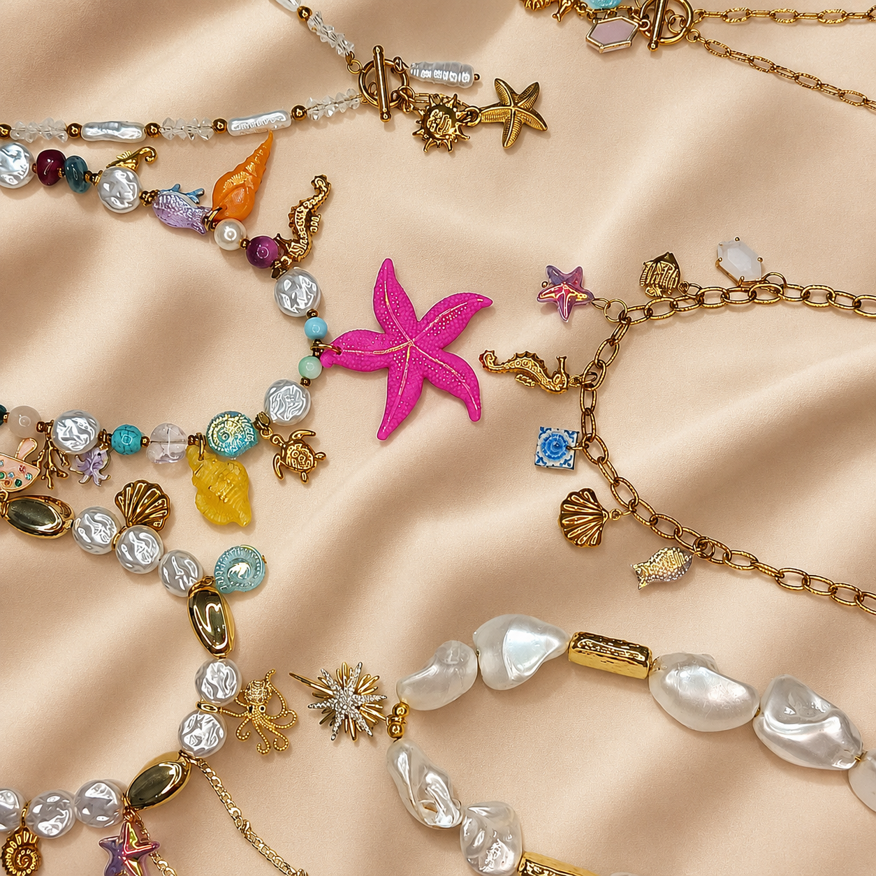 Summer necklaces